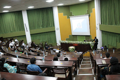 At the launch of the book