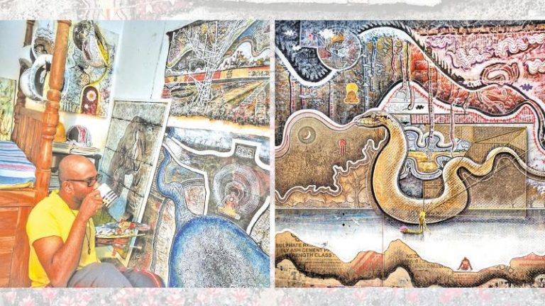 A distinct character in the world of art-BY NIROSHA RAJAPAKSE