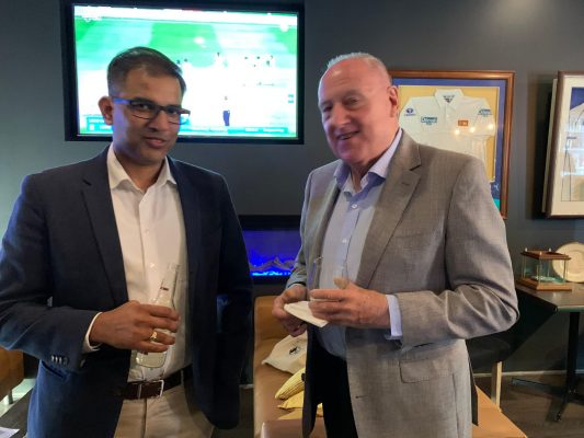 Cricket Australia CEO Nick Hockley joins Cricket officials for dinner at Upali's in Melbourne – by Johann Dias Jayasinha