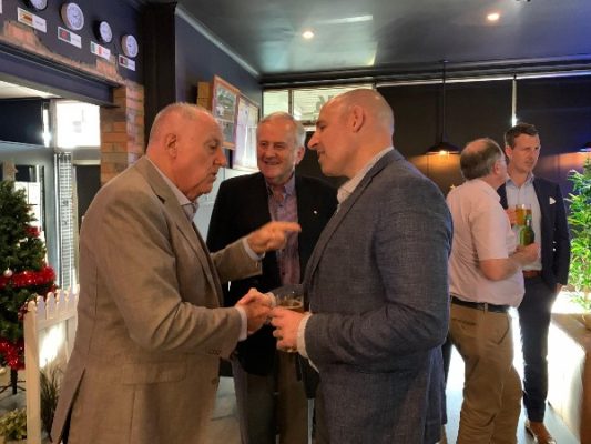 Cricket Australia CEO Nick Hockley joins Cricket officials for dinner at Upali's in Melbourne – by Johann Dias Jayasinha