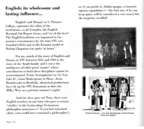 From poems to plays, more Teacher tributes by David Sansoni