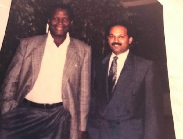  When Jehan Wanigatunga Met the Late and Great Sidney Poitier at the Marriott Marquis in Atlanta, Georgia