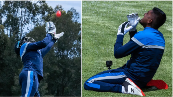 Man catches cricket ball from 400 ft high drop to break world record By Sanj Atwal