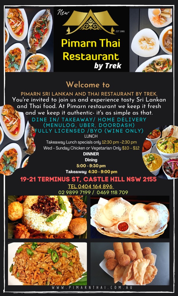 Pimarn Sri Lankan & Thai Restaurant by Trek