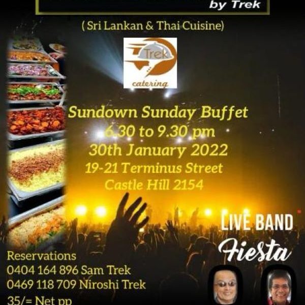 Sundown Sunday Buffet - Pimarn Thai Restaurant (Sri Lankan & Thai Restaurant) - Sydney, Castle Hill - 30th January 2022