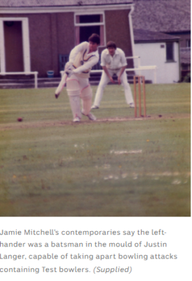 Jamie Mitchell's dream was a baggy green cap, but a cricket tour from hell has left him searching for answers By Russell Jackson