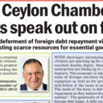 Leaders of Ceylon Chamber top economists speak out on forex crisis