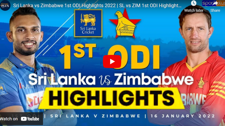 sri lanka vs zimbabwe - cricket - eLanka
