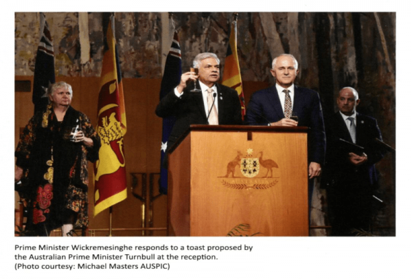 In February 2017, my team and I at the Sri Lankan High Commission in Australia was informed that then-Prime Minister (PM) Ranil Wickremasinghe had been invited to deliver the keynote address and accept an honorary doctorate at the Deakin Law School graduation. We immediately communicated the news to Australia’s Department of Foreign Affairs and Trade (DFAT) and inquired if the trip could be made into an official state visit - after all, that year marked the 70th Anniversary of diplomatic relations between Australia and Sri Lanka, and it was over 60 years since a Sri Lankan PM had made an official state visit to Australia. The request was well received, and the dates were fixed for February. Earlier, the High Commission learnt that Sri Lanka Cricket had confirmed a brief tour to Australia for a three-match T-20 series in February 2017. It is a richly preserved tradition in Australia for the PM to host foreign teams on a full tour at the Manuka Oval in Canberra to an invitation game against the Prime Minister’s XI (up-and-coming grade cricketers across the states). We were delighted that Cricket Australia and the PM’s office agreed to host our national team in the spirit of commemorating the 70th Anniversary of diplomatic relations despite it not being a full tour.