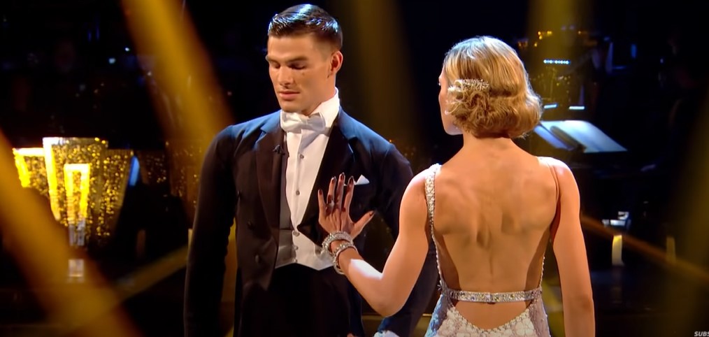 Abbey Clancy & Aljaz dance