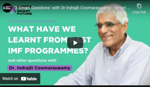 INTERVIEW WITH DR. INDRAJIT COOMARASWAMY – 3 Smart Questions