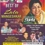 Lata Mangeshkar - Sydney's first Shradhanjali Concert