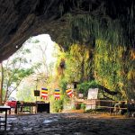 Outside view of the cave