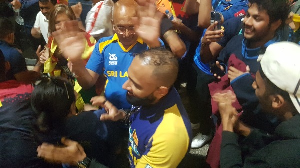 SL Drummer Joyous Jo Joe Paiva at MCG T20 Aust vs Sri Lanka Final Encounter – by Joe Paiva