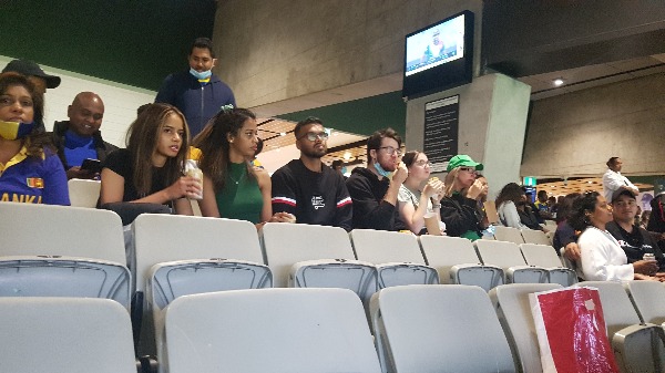 SL Drummer Joyous Jo Joe Paiva at MCG T20 Aust vs Sri Lanka Final Encounter – by Joe Paiva