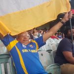 SL Drummer Joyous Jo Joe Paiva at MCG T20 Aust vs Sri Lanka Final Encounter – by Joe Paiva