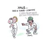 Tribute to Rod Marsh & Shane Warne – eLanka Cartoons by Max Gerreyn