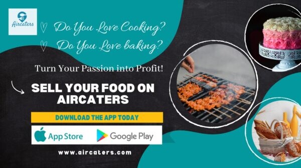 Aircaters – Your new favourite food-share marketplace to sell your home made cakes or culinary creations or find your next meal or that delicious cake