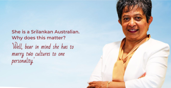 Dr Padmini Howpage - She is a Srilankan Australian. Why does this matter ?