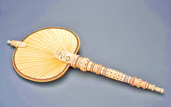 Fan with Ivory handle