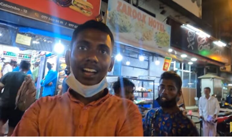 SRI LANKA | The CRAZIEST Food Street (Overwhelming)