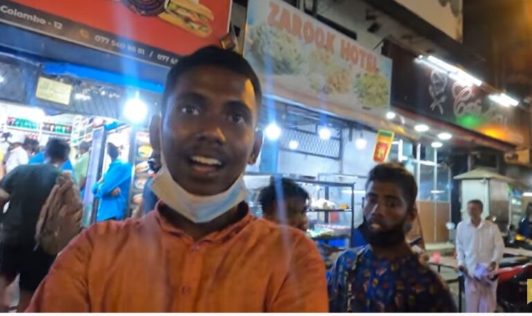 SRI LANKA | The CRAZIEST Food Street (Overwhelming)