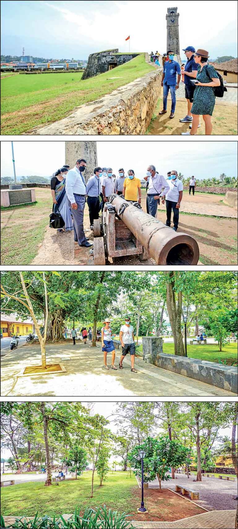 UDA completes Rs. 210 m beautification of Galle Fort area