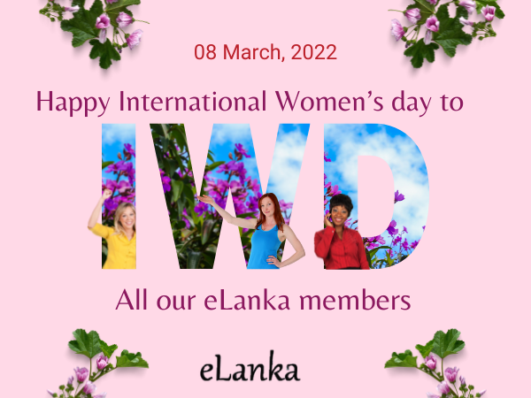 Happy International Women’s day to all our eLanka members (1)