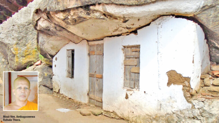 Historic cave needs attention-by A.A.L.DIAS