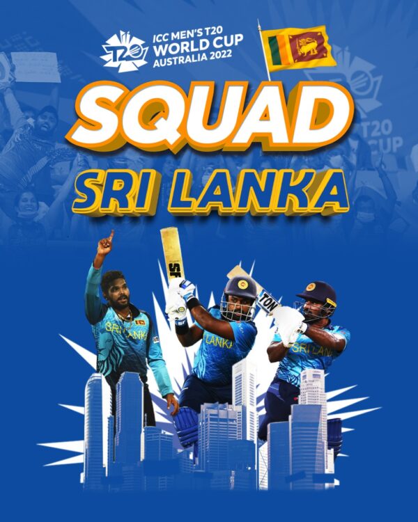 ICC T20 World Cup launch SQUAD Sri Lanka Facebook Group