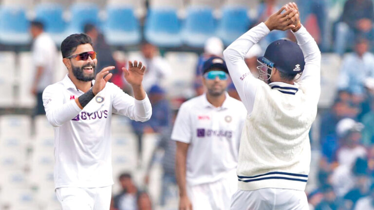 India crumble SL by innings and 222 runs