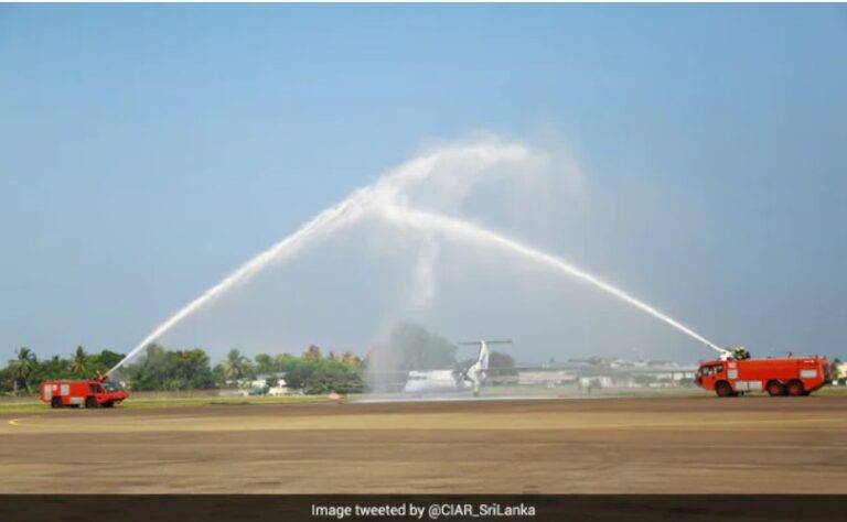 Sri Lanka’s Oldest Airport Sees 1st International Flight After 5 Decades