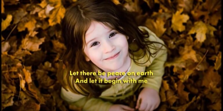 Let There Be Peace On Earth (lyrics)