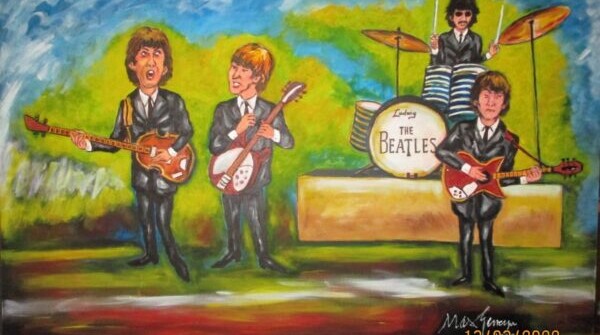 The Beatles – Cartoon by Max Gerreyn