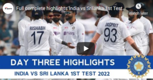 India -Sri Lanka – by Trevine Rodrigo : Melbourne (eLanka Sports editor)