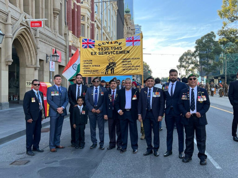 ANZAC Day 2022 in AUSTRALIA – CEYLON 1939–1945 EX SERVICEMEN