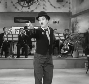 Chaplin Modern Times ‘non-sense song’