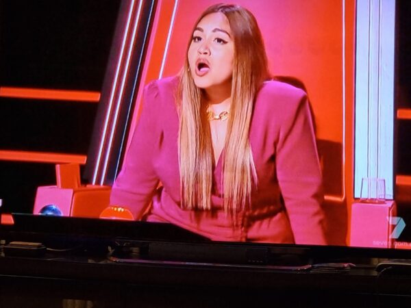 Conrad De Silva stunned the Voice on Channel 7 by appearing as the oldest entry