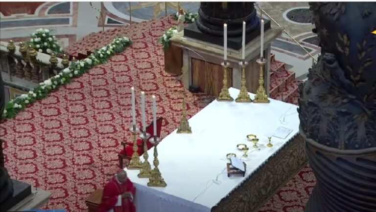 දිව්‍ය පුජාව සහ යැදුම් මෙහෙය වතිකානයේ සාන්ත පිතර් බැසිලිකාවේ සිට | 2022 – 04 – 25