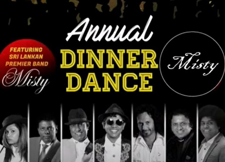 Saints of Nugegoda Dinner Dance – Melbourne – April 2022 – with Misty (the leading band from Colombo, Sri Lanka)