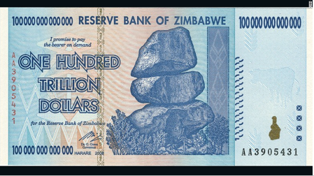 That $100 Trillion Currency Note – by GEORGE BRAINE