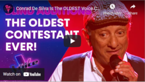 Conrad De Silva Is The OLDEST Voice Contestant Ever - The Voice Australia - 27 April 2022