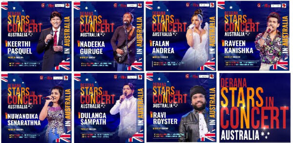  “DERANA STARS IN CONCERT AUSTRALIA 2022”  - 20th May 2022 (Melbourne Event)