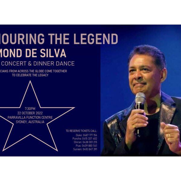 Honouring The Legend Desmond De Silva Tribute Concert & Dinner Dance