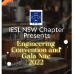 IESL NSW Chapter Presents – Engineering Convention and Gala Nite 2022 – 22nd October 2022