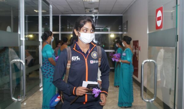 Indian Women’s team arrives