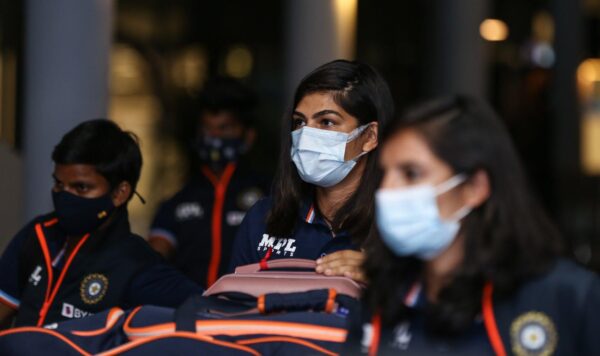 Indian Women’s team arrives