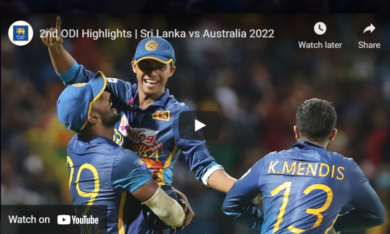 Kangaroo flop at Pallekelle – Trevine Rodrigo (Melbourne – eLanka Sports editor)