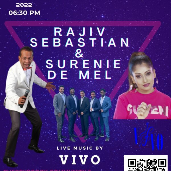 Rajiv Sebastian & Surenie De Mel - Live music by VIVO - 8th October 2022 (Sydney event)