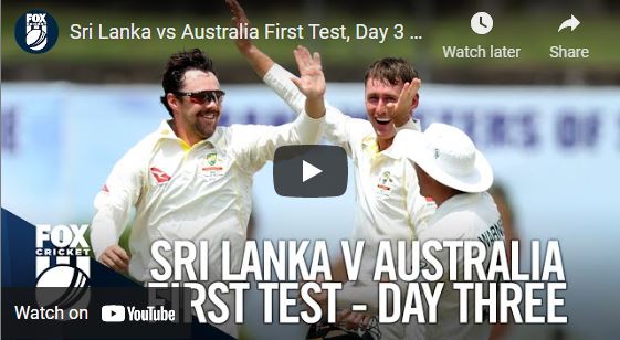 Australia vs Sri lanka first test 2022
